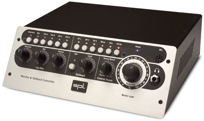 SPL 2381 Monitor & Talkback Controller