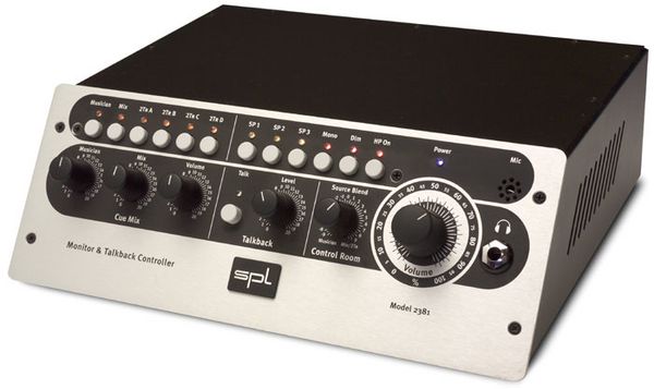 SPL 2381 Monitor & Talkback Controller